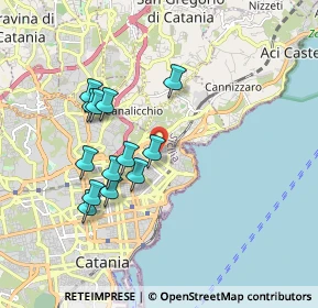 Mappa 95126 Catania CT, Italia (1.88)