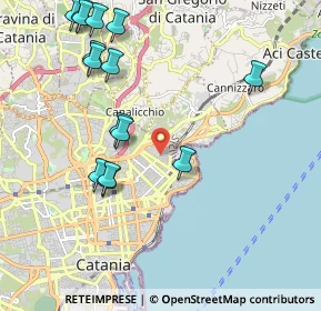 Mappa 95126 Catania CT, Italia (2.644)