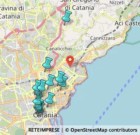Mappa 95126 Catania CT, Italia (2.67692)