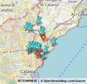 Mappa 95126 Catania CT, Italia (1.50947)