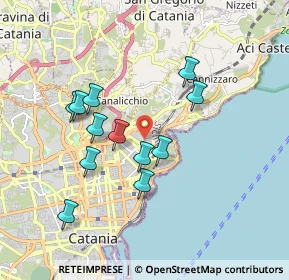 Mappa 95126 Catania CT, Italia (1.85583)