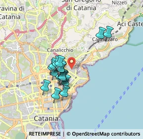 Mappa 95126 Catania CT, Italia (1.47278)