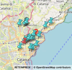 Mappa 95126 Catania CT, Italia (1.616)