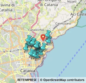 Mappa 95126 Catania CT, Italia (1.5085)