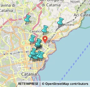 Mappa 95126 Catania CT, Italia (1.64143)
