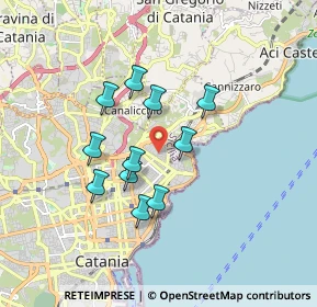 Mappa 95126 Catania CT, Italia (1.59545)