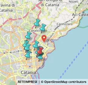 Mappa 95126 Catania CT, Italia (1.70545)