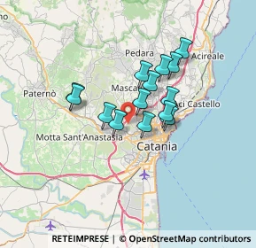 Mappa Via Boris Giuliano, 95045 Misterbianco CT, Italia (5.49929)