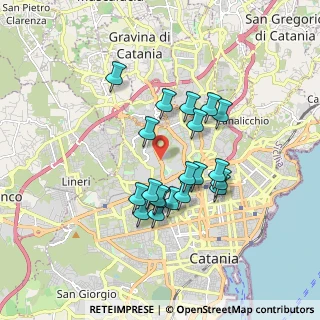 Mappa Via Circonvallazione Etenea, 95125 Catania CT, Italia (1.6805)