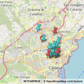 Mappa Via S. Sofia, 95125 Catania CT, Italia (1.83118)