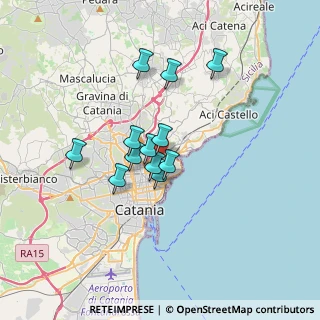 Mappa Via Erasmo Marotta, 95126 Catania CT, Italia (2.82083)