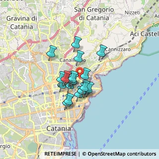 Mappa Via Erasmo Marotta, 95126 Catania CT, Italia (1.25316)