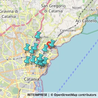 Mappa Via Edmondo de Amicis, 95126 Catania CT, Italia (1.81538)