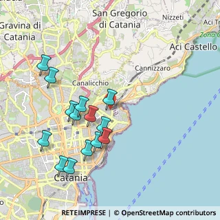 Mappa Via Edmondo de Amicis, 95126 Catania CT, Italia (2.25143)