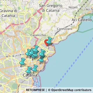 Mappa Via Edmondo de Amicis, 95126 Catania CT, Italia (2.09462)