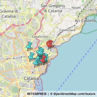 Mappa Via Edmondo de Amicis, 95126 Catania CT, Italia (1.65)