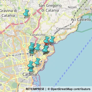 Mappa Via Edmondo de Amicis, 95126 Catania CT, Italia (1.77)