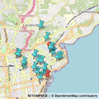 Mappa Via Edmondo de Amicis, 95126 Catania CT, Italia (1.0675)