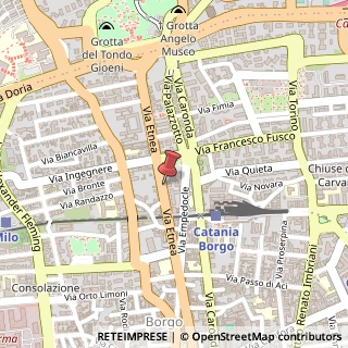 Mappa Via Etnea, 692B, 95128 Catania, Catania (Sicilia)