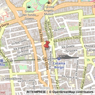 Mappa Via Etnea, 694, 95128 Catania, Catania (Sicilia)