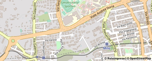 Mappa Catania