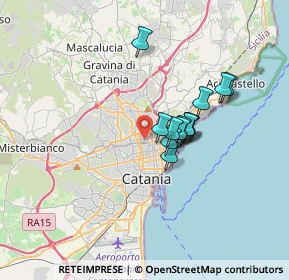 Mappa Catania, 95126 Catania CT, Italia (2.74154)