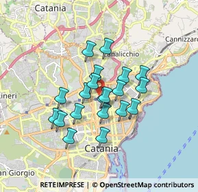 Mappa Catania, 95126 Catania CT, Italia (1.481)