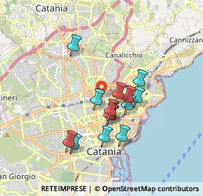 Mappa Catania, 95126 Catania CT, Italia (1.60643)