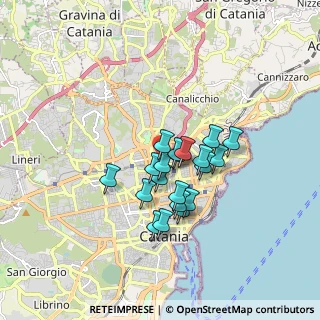 Mappa Catania, 95126 Catania CT, Italia (1.3995)