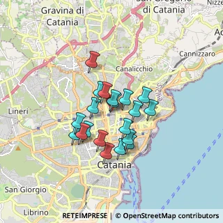 Mappa Catania, 95126 Catania CT, Italia (1.4165)