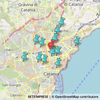 Mappa Catania, 95126 Catania CT, Italia (1.48385)