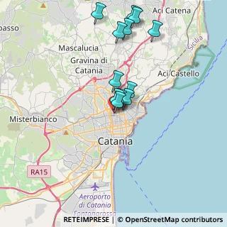 Mappa Catania, 95126 Catania CT, Italia (3.83167)