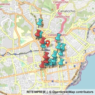 Mappa Catania, 95126 Catania CT, Italia (0.8145)