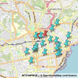 Mappa Catania, 95126 Catania CT, Italia (1.056)