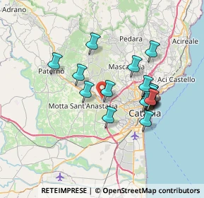 Mappa Via S. Rocco Vecchio, 95045 Misterbianco CT, Italia (7.06263)