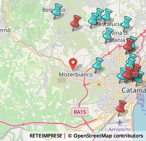 Mappa Via S. Rocco Vecchio, 95045 Misterbianco CT, Italia (6.367)