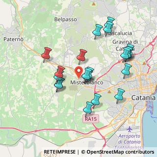 Mappa Via Giuseppe Barone, 95045 Misterbianco CT, Italia (4.2085)