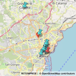Mappa Via Ingegnere, 95125 Catania CT, Italia (2.02091)