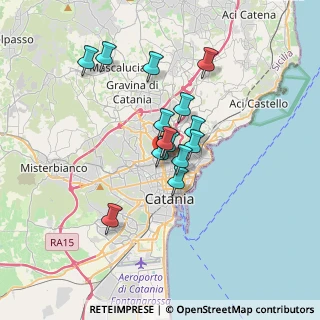 Mappa Via Ingegnere, 95125 Catania CT, Italia (2.92286)
