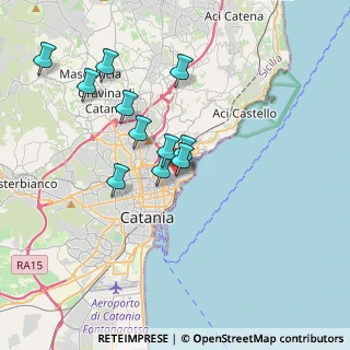 Mappa Via Fattorini, 95126 Catania CT, Italia (3.63)