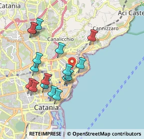 Mappa Via Fattorini, 95126 Catania CT, Italia (2.08941)
