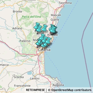 Mappa Via Anapo, 95126 Catania CT, Italia (8.47444)
