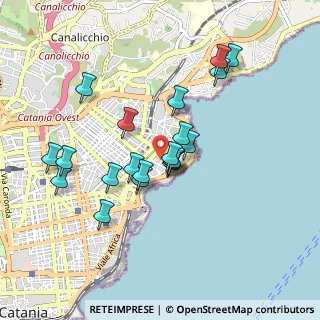 Mappa Via Anapo, 95126 Catania CT, Italia (0.9105)