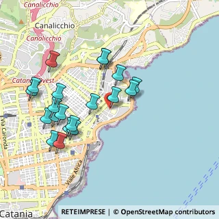 Mappa Via Anapo, 95126 Catania CT, Italia (1.1)