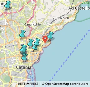 Mappa Via Anapo, 95126 Catania CT, Italia (2.6925)