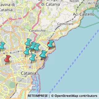 Mappa Via Anapo, 95126 Catania CT, Italia (2.19909)