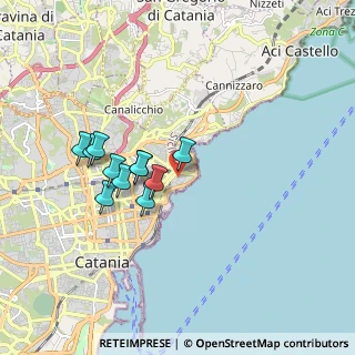 Mappa Via Anapo, 95126 Catania CT, Italia (1.68364)
