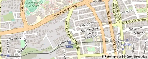 Mappa Catania