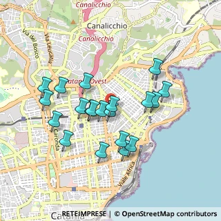 Mappa Via Michele Scammacca, 95127 Catania CT, Italia (0.932)
