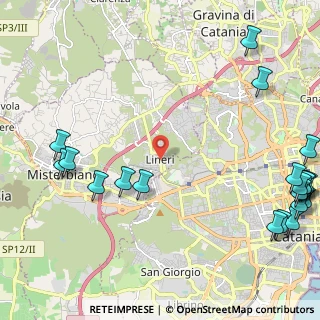 Mappa Via Sant' Agata, 95045 Misterbianco CT, Italia (3.7415)